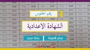 نتيجة الشهادة الاعدادية
