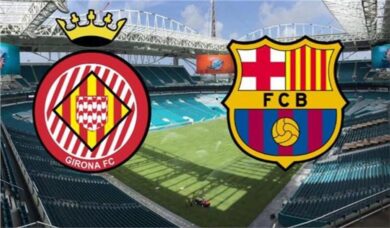مباراة برشلونة وجيرونا